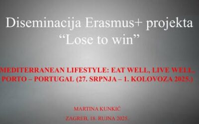 Erasmus+ KA1 projekt Lose to win