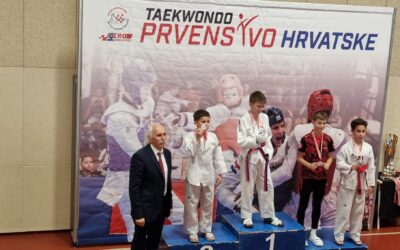 Zlato za Mislava – prvak Hrvatske u taekwondu!