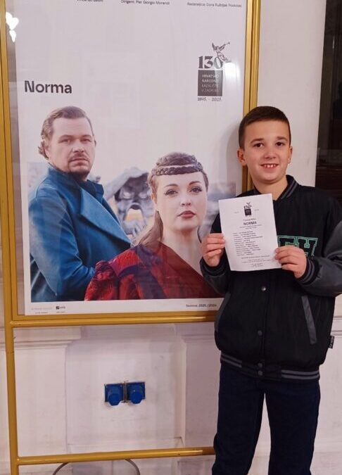 Kada se talent i trud spoje – naš učenik u operi „Norma“!