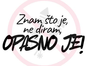 Preventivno predavanje „Znam što je, NE DIRAM, opasno je“