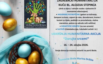 Humanitarna akcija „USKRSNA ČAROBNA ŠKRINJICA“
